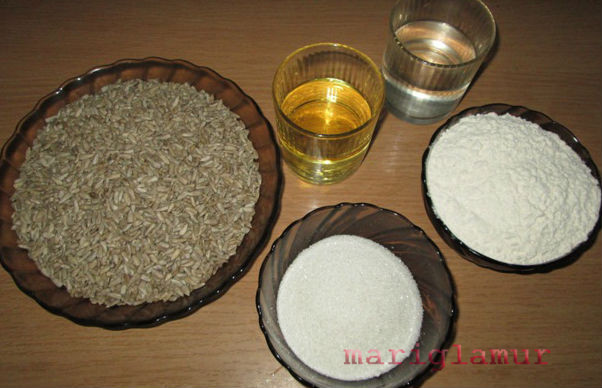 ingredients for halva